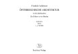 Österreichische Architektur im 20.Jahrhundert : Ein Führer in vier Bänden