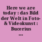 Here we are today : das Bild der Welt in Foto- & Videokunst : Bucerius Kunst Forum, Hamburg, 7.Juni bis 29.September 2019