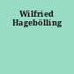 Wilfried Hagebölling