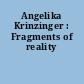 Angelika Krinzinger : Fragments of reality