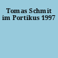 Tomas Schmit im Portikus 1997