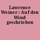 Lawrence Weiner : Auf den Wind geschrieben