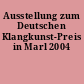 Ausstellung zum Deutschen Klangkunst-Preis in Marl 2004