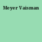 Meyer Vaisman